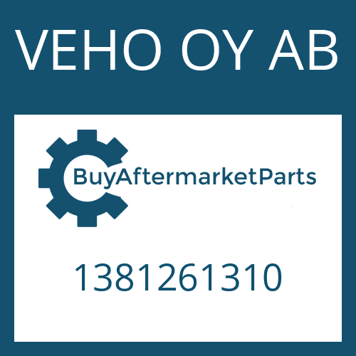 VEHO OY AB 1381261310 - Flange SAE