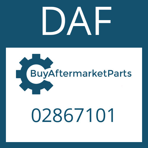 DAF 02867101 - HUB CAP