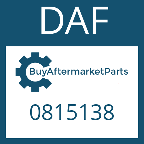 DAF 0815138 - BUSH -BRAKE CAM