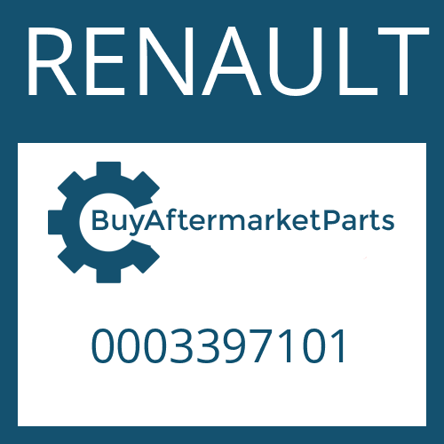 RENAULT 0003397101 - CENTRE BEARING