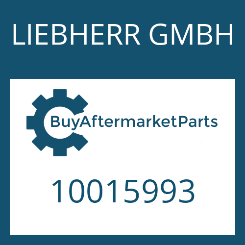 LIEBHERR GMBH 10015993 - DRIVESHAFT