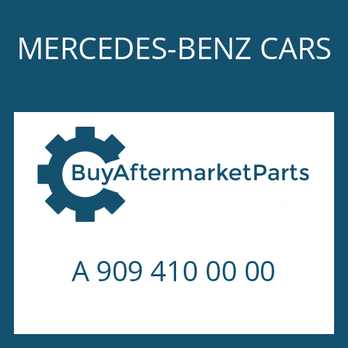 MERCEDES-BENZ CARS A 909 410 00 00 - DRIVESHAFT