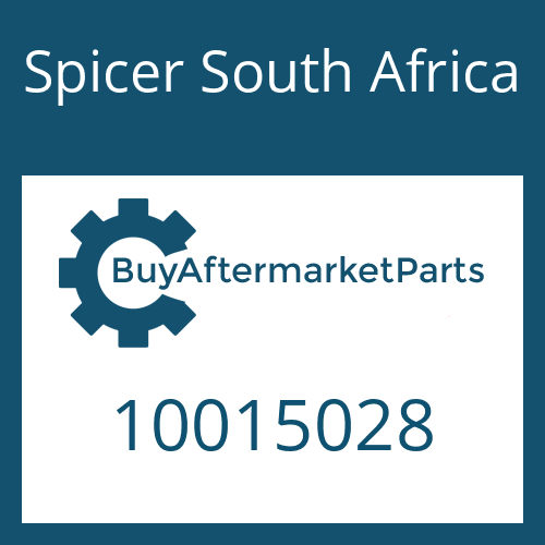 Spicer South Africa 10015028 - DRIVESHAFT
