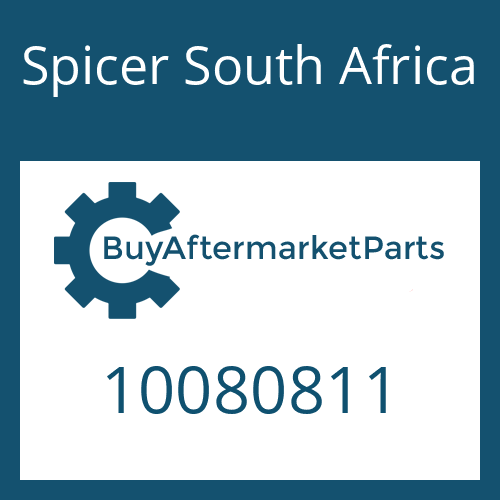 Spicer South Africa 10080811 - DRIVESHAFT