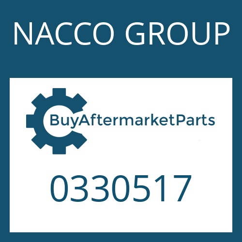 NACCO GROUP 0330517 - TUBE ASSY