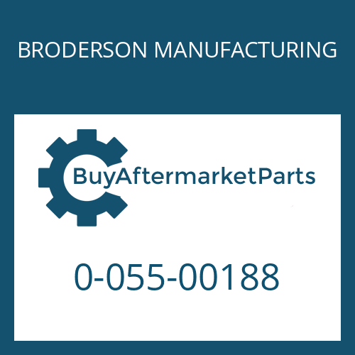 BRODERSON MANUFACTURING 0-055-00188 - SHIM