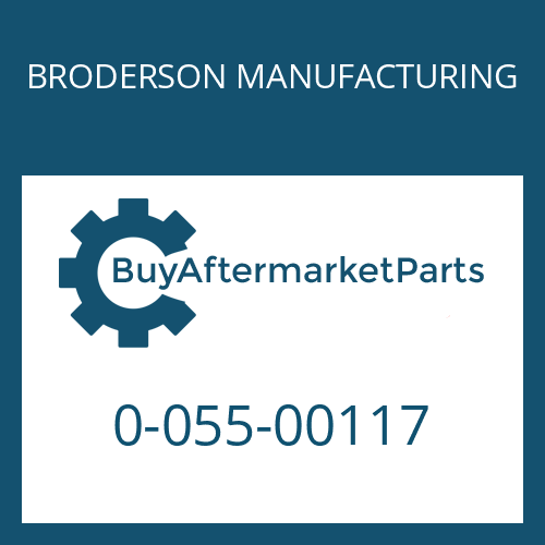 BRODERSON MANUFACTURING 0-055-00117 - TIE ROD