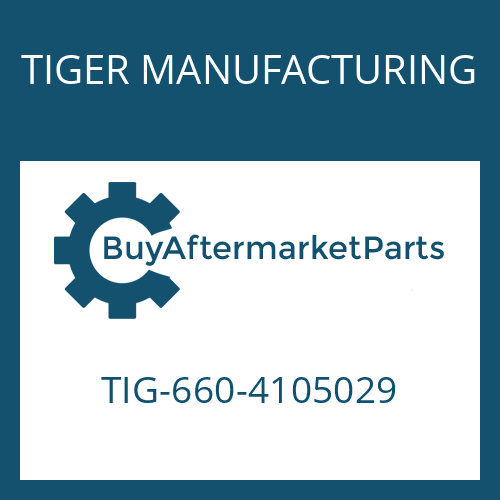 TIGER MANUFACTURING TIG-660-4105029 - SOCKET ASSY.