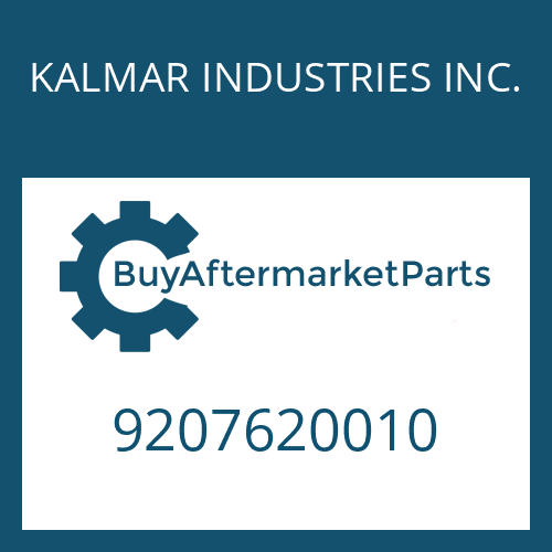 KALMAR INDUSTRIES INC. 9207620010 - SPRING