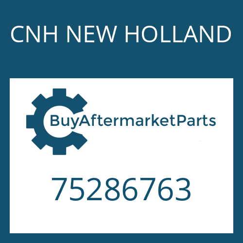 CNH NEW HOLLAND 75286763 - PLATE