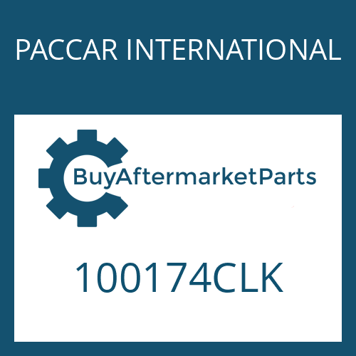 PACCAR INTERNATIONAL 100174CLK - BOLT