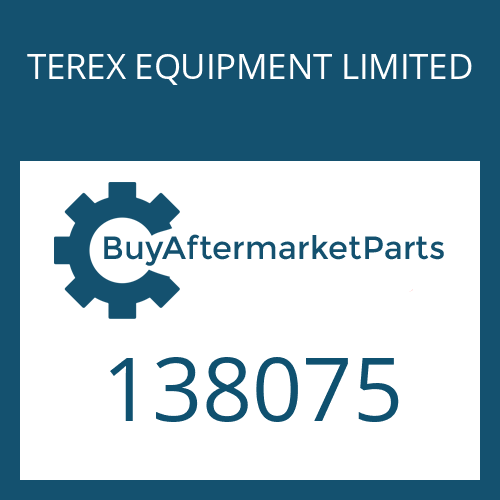 TEREX EQUIPMENT LIMITED 138075 - HOUSING