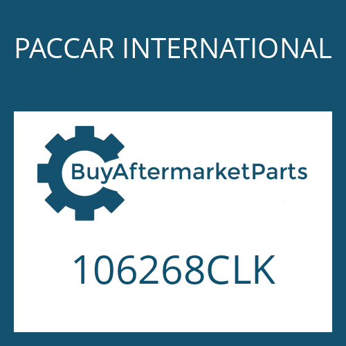 PACCAR INTERNATIONAL 106268CLK - RTNR SPRING