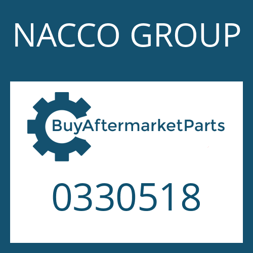 NACCO GROUP 0330518 - SLEEVE