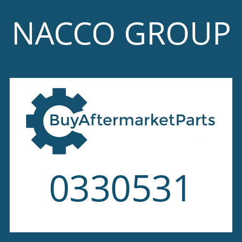 NACCO GROUP 0330531 - GEAR