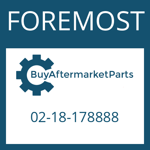 FOREMOST 02-18-178888 - SCREW
