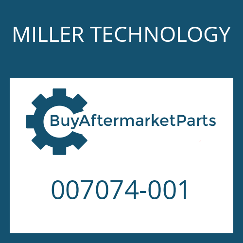 MILLER TECHNOLOGY 007074-001 - TURB 11.2-11.6