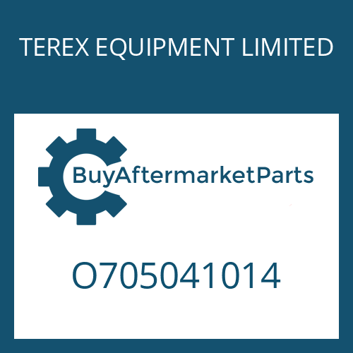 TEREX EQUIPMENT LIMITED O705041014 - SEAL-OIL