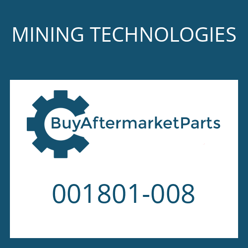 MINING TECHNOLOGIES 001801-008 - HUB ASSY