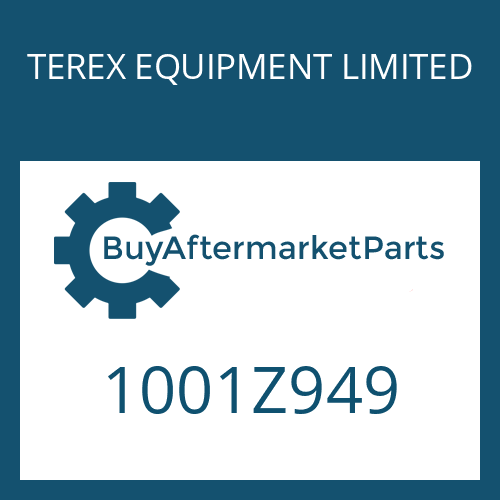 TEREX EQUIPMENT LIMITED 1001Z949 - AXLE SHAFT