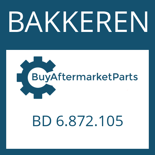 BAKKEREN BD 6.872.105 - Flange Yoke