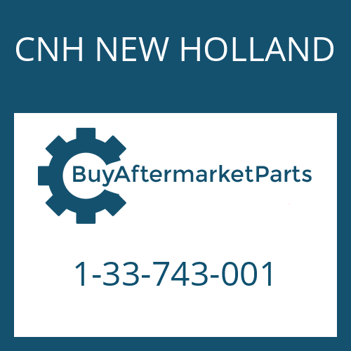 CNH NEW HOLLAND 1-33-743-001 - TIE ROD