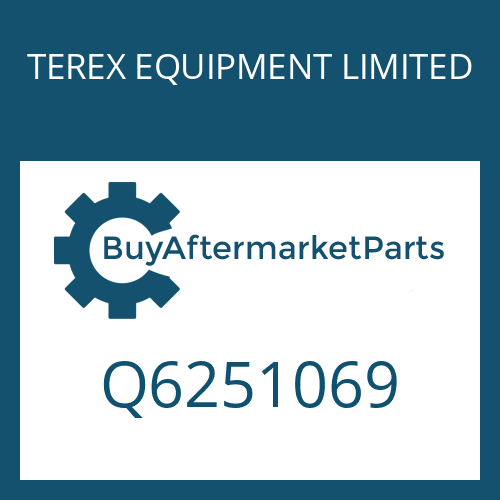 TEREX EQUIPMENT LIMITED Q6251069 - OIL SEAL