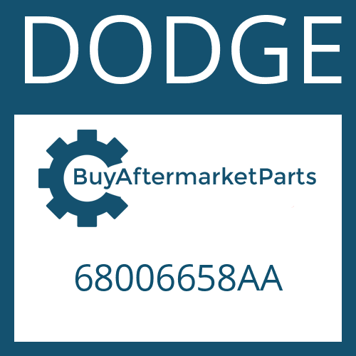 DODGE 68006658AA - DRIVESHAFT