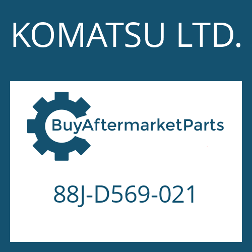 KOMATSU LTD. 88J-D569-021 - INTERMEDIATE SHAFT