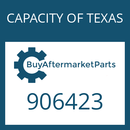 CAPACITY OF TEXAS 906423 - CALIPER BRACKET