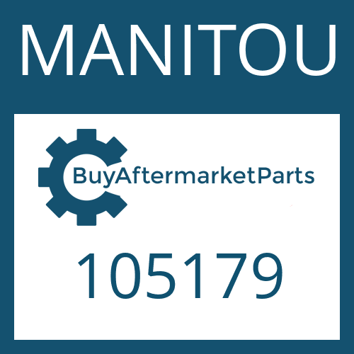 MANITOU 105179 - COVER