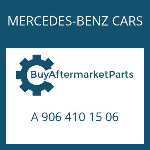 MERCEDES-BENZ CARS A 906 410 15 06 - DRIVESHAFT