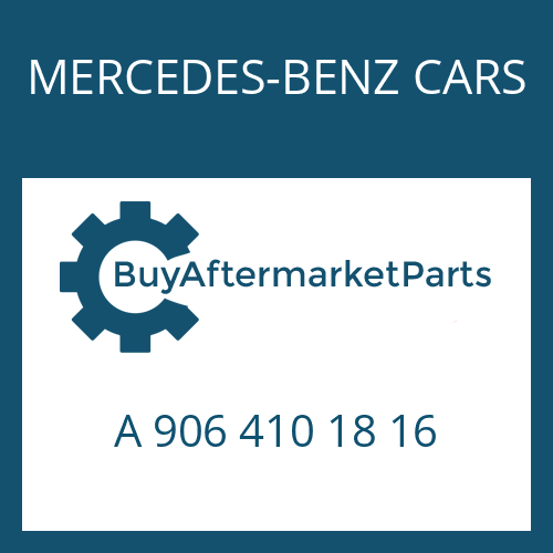 MERCEDES-BENZ CARS A 906 410 18 16 - DRIVESHAFT