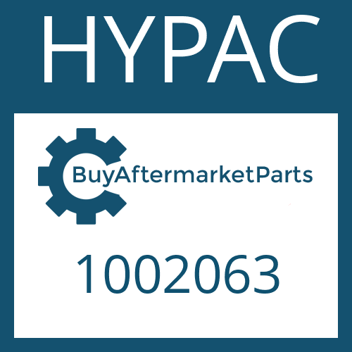 HYPAC 1002063 - VALVE