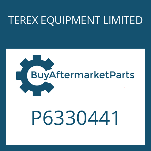 TEREX EQUIPMENT LIMITED P6330441 - O RING