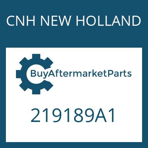 CNH NEW HOLLAND 219189A1 - PLUG