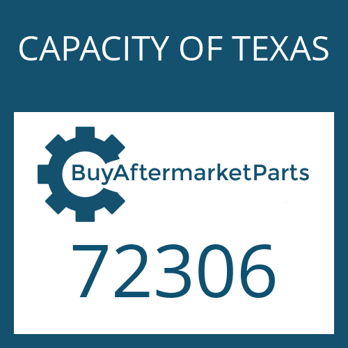 CAPACITY OF TEXAS 72306 - SEAT - SPRING FIN