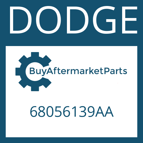 DODGE 68056139AA - DRIVESHAFT