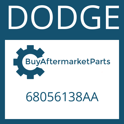 DODGE 68056138AA - DRIVESHAFT