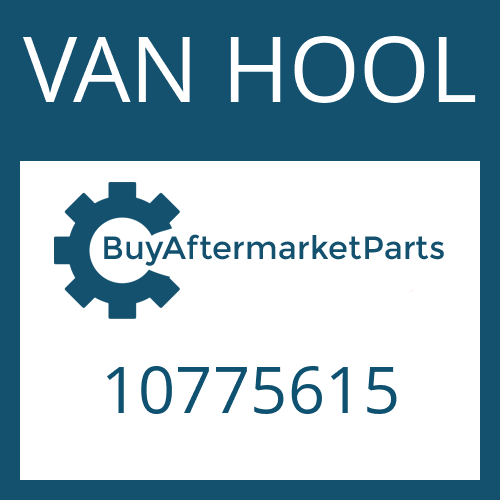 VAN HOOL 10775615 - DRIVESHAFT