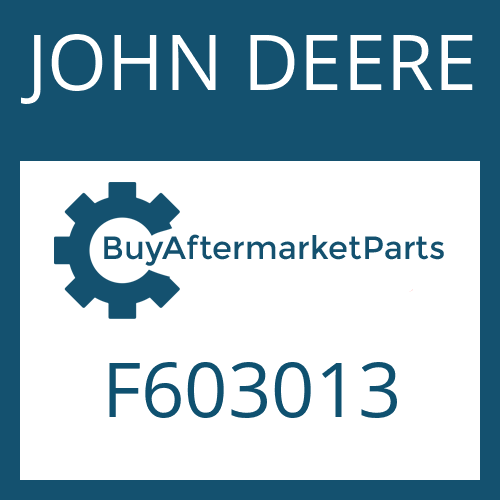 JOHN DEERE F603013 - DRIVESHAFT