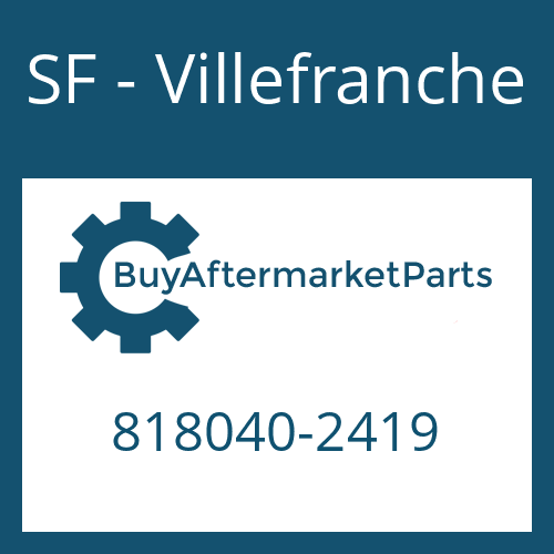 SF - Villefranche 818040-2419 - DRIVESHAFT