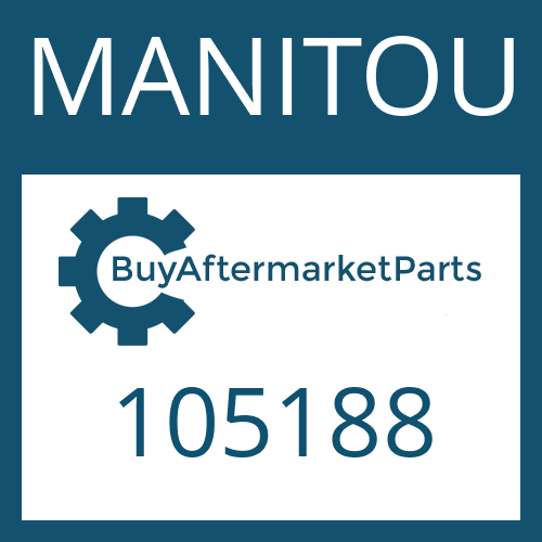 MANITOU 105188 - COVER