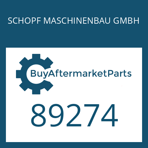 SCHOPF MASCHINENBAU GMBH 89274 - CHANGE SELECTOR