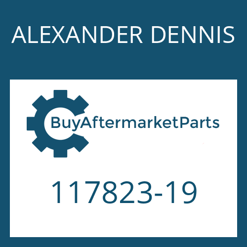 ALEXANDER DENNIS 117823-19 - WASHER (FELT)