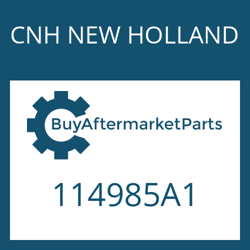 CNH NEW HOLLAND 114985A1 - NUT