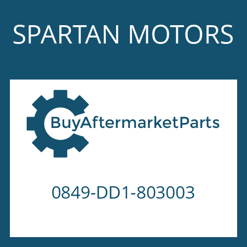 SPARTAN MOTORS 0849-DD1-803003 - TIE ROD ASSY