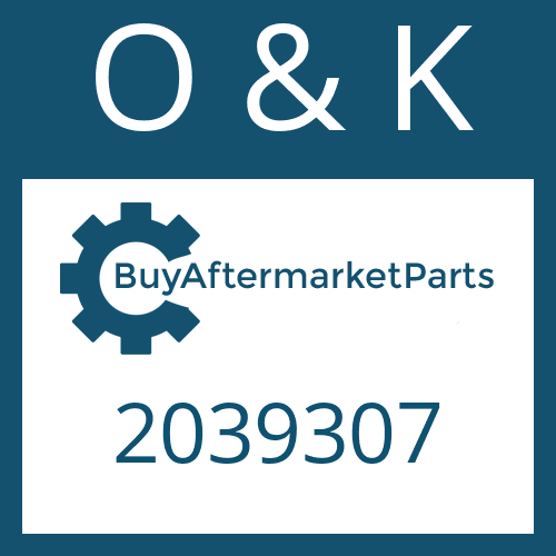 O & K 2039307 - ADAPTOR