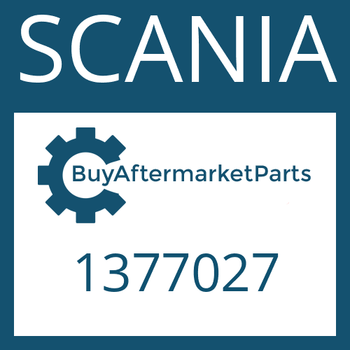 SCANIA 1377027 - DRIVESHAFT