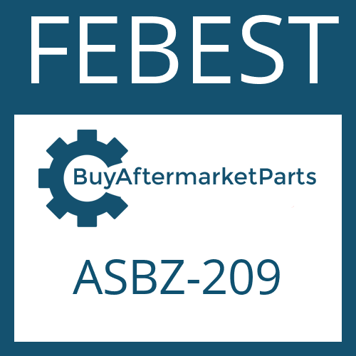 FEBEST ASBZ-209 - DRIVESHAFT